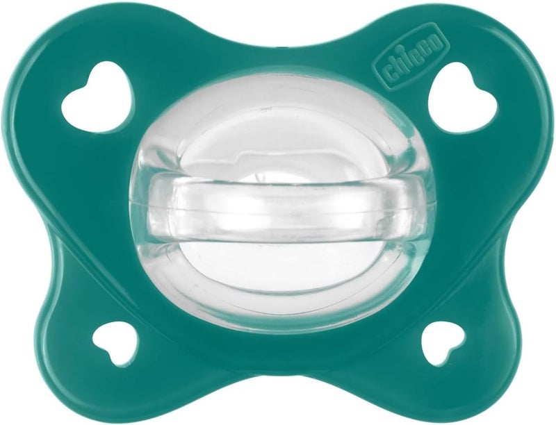 Chicco Physioforma Dual Soft Silicone Soother 16-36m (2 pcs), Blue - Image 3